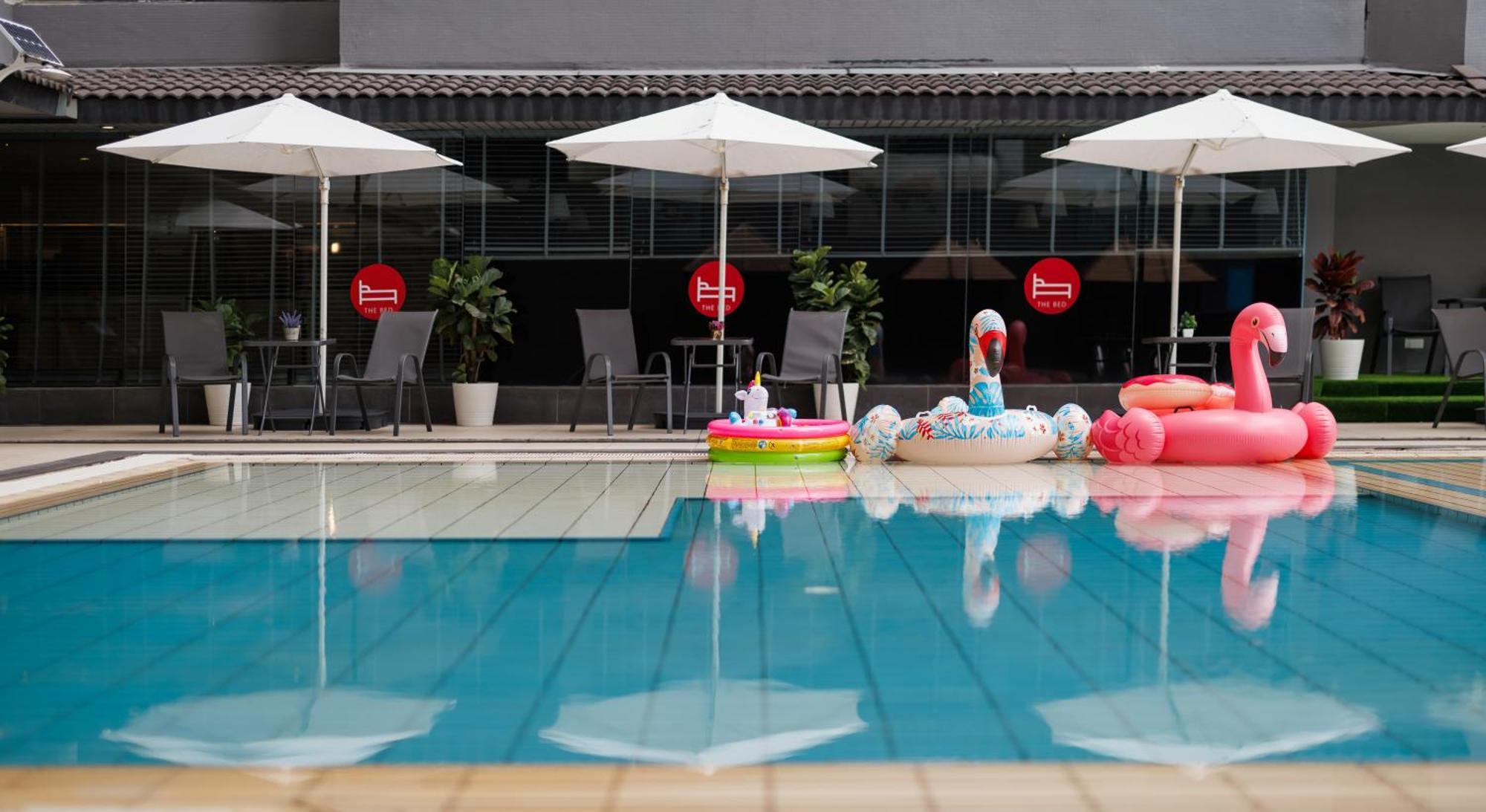 Hostel The Bed Bukit Bintang Kuala Lumpur Exterior foto